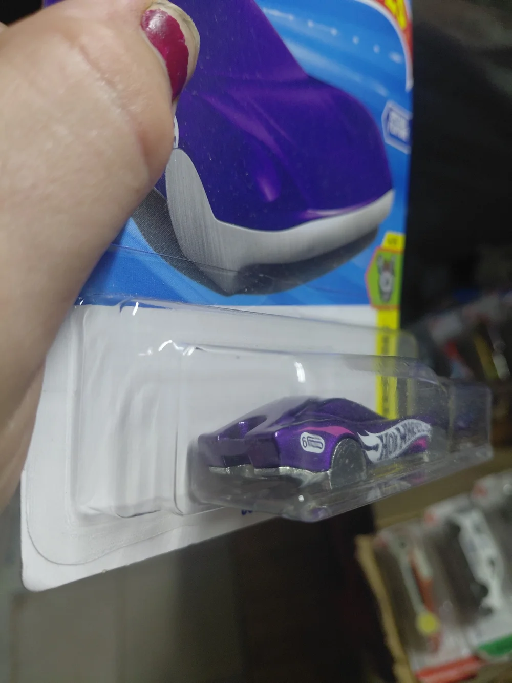 Purple Coupé Clip from the 2026 Hot Wheels Experimotors series (4/5, number 93/2